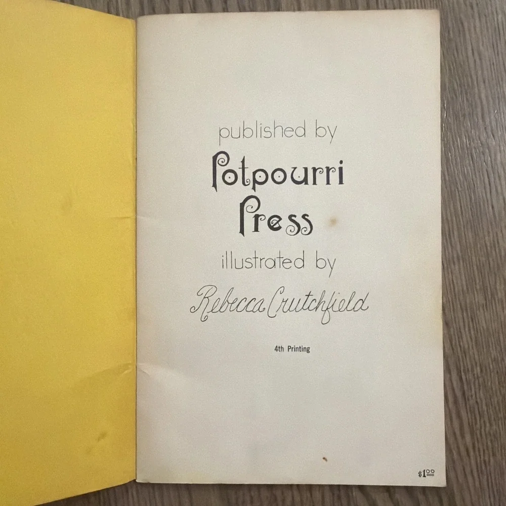 Vtg‎ 1968 FONDUE Cook-In COOKBOOK Recipes PAPERBACK Pamphlet USA Potpourri PRESS